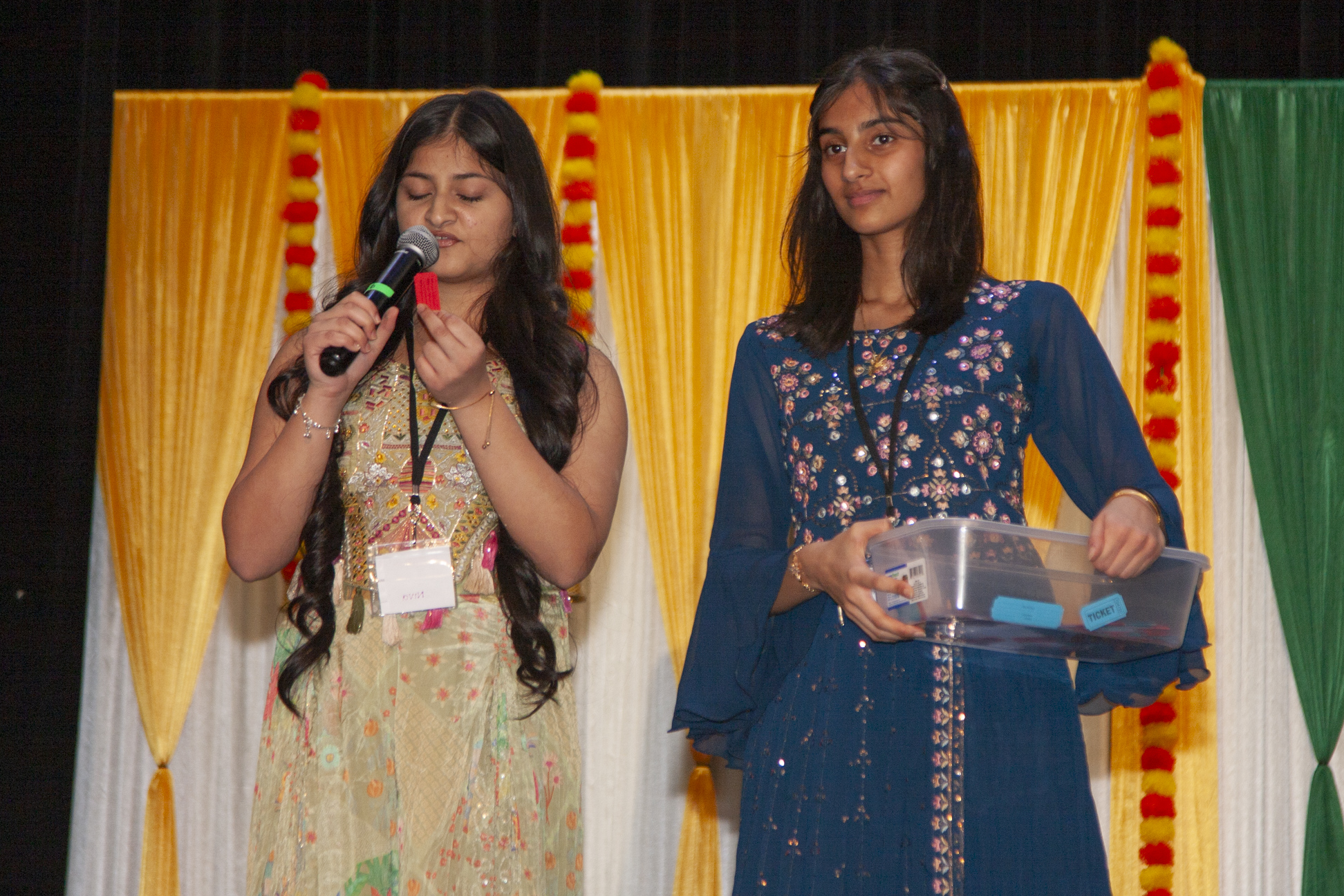 Performers at HAND’s Hindu Heritage Month celebration